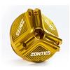 DALIDAK Adatto for ZONTES 368G 368D 368E 368M 368K 350D 350E 2023 2024 2025 Accessori di protezione for tappo di riempimento olio for motociclette(ZONTES gold)