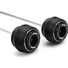 MIDNECMO Per Honda X-ADV XADV 750 XADV750 X ADV 750 2017-2023 2024 2025 2026 Accessori Moto Protezioni Anti-Crash per Ruota Anteriore e Posteriore Slider Protezioni per Telaio (Grigio)
