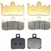 XZKHCHCO Per DUCATI Multistratrada V2 937cc 22-23 V2S 22-24 Hypermotard SP/Hypermotard 939CC 16-18 Moto Anteriore E Posteriore Pastiglie Freno