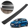 CHROMEMASTER | Protezione paraurti Posteriore | Compatibile con Hyundai ix20 2010- ; Polyurethane, nero opaco; Protezione paraurti protegge la vernice del paraurti dai graffi ed i danni