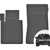 moto-MOLTICO Anteriori Tappetini Auto in Gomma con un Bordo - Set 2 Pezzi - Tappetini per Auto Impermeabile - Set di Tappeti Adatti per BMW 3-Serie E92 2004-2013