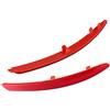 Akozon 1 Paio di Riflettori per Paraurti Posteriore Destro Catarifrangente Paraurti Posteriore Sinistro Riflettore Paraurti Posteriore Sinistro e Destro ABS Per Skoda Octavia 10-14