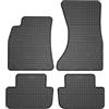 MOTOS Tappetini in gomma per auto adatto per Audi A4 B8 2007-2015 Migliorare il comfort di viaggio con il tappetino antiscivolo per auto