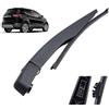 Autopixl Kit set braccio e spazzola tergicristallo posteriore da 11 pollici compatibile con Ford Ecosport II MK2 2017-2023 spazzola per pioggia per parabrezza e finestrini