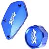 LXSKJ Motociclette Accessori Moto Anteriore Posteriore Coperchio Del Serbatoio Liquido Dei Freni Tappo Dell'olio Per BMW S1000 XR S1000XR 2014 2015 2016 2017 2018 2019 2020 2021 2022(Blue)