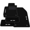 Generico Tappetini compatibili con Alfa Romeo 159 distanza punti di fissaggio (conducente) 34,5 cm, kit tappetini auto personalizzati, set tappeti in moquette, tappeto auto