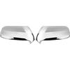 Ksjosji Calotta Retrovisore Calotta Retrovisore Sinistro Destro Per Peugeot 3008/5008 2009 2010 2011 2012 2013-2016 Per Citroen Per C3 Per C4 Tappi Specchietto(RH LH Glossy Chrome)