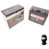 farbrothersonline COMPATIBILE CON YAMAHA TDM 900 2002 AL 2013 BATTERIA BOSCH YT12B-4 FA1100 YUASA YT12B-BS(GEL SLA-CARICATA GIA' PRONTA ALL'USO)12V/10AH PER MOTO SCOOTER FAI DA TE 150X70X130MM