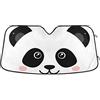 456 Simpatici Parasole per Parabrezza per Auto Panda Face, Universali, 130x70cm