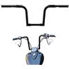 TCMT 1.2 Ape Appendini Grasso 12 Rise Manubrio Fit Per Harley FLST FXST Softail Slim Heritage Fat Boy Deluxe Deuce Sportster XL 883 1200 Dyna Super Glide Wide Glide Low Rider Fat Bob