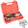 XPOtool Set di espansori per Tubi di Scarico Auto 3 pz. per Tubi con Ø da 29 a 89 mm con 3 estensori