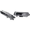 Three T FSFY Luce paraurti anteriore automatica senza lampadine, rivestimento fendinebbia anteriore per BMW Serie 1 E81 E87 2007-2012, Sinistra e Destra