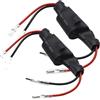 REPYL 2 pezzi ad alta potenza H1 decodificatore LED faro for auto lampada resistenza Canbus anti iperlampeggio senza errori 12 V-24 V