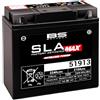 BS Battery Batteria moto BS SLA MAX 51913 AGM - Senza manutenzione - 12 V 21 Ah - Dimensioni: 182 x 77 x 168 mm compatibile con BMW R1100R, GS, LT, RS, RT 1100 1993-2002