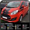 Grafic ADESIVI PER Van grafiche furgone adesivi decalcomanie strisce CAMPER van e furgone (ROSSO)