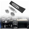 HEINMO Auto Gas Freno Frizione Pedale Pedale Piastre Passo Poggiapiedi Copertura per Cooper R50 R55 R56 R60 R61 F54 F55 F56 F60 Countryman Clubman Paceman Pedali Copertura (Manual-4PC)