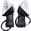 AOROM Frecce Moto Moto Segnale di Girata Lampada Della Luce Fit Uso for KAWASAKI KLE500 KLE650 Fit Uso for VERSYS KLR650 Z1000 Z750 Z750S KLE KLR Z 500 650 750 S Frecce Moto Led