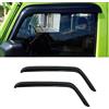 HMLTD 2 Pezzi Auto Deflettori Aria per Jeep Wrangler JK 2007-2017 2door, Deflettori Aria Deflettore Pioggia Antivento Paravento Antipioggia Frangivento