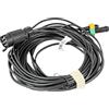 UNITRAILER Cavo Elettrico per Rimorchi Leggeri Lungo 7m Installazione Elettrica Fascio di Cavi Cablaggio Luci Fanali Posteriori Presa 7 Poli Connettore a Baionetta 5 Pin