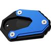 CENMILIX Per SUZUKI GSX S1000GT S750 GSX-S 1000 F/S VSTROM 1000/XT 1050/XT DL1000 V-STROM 800DE 1000DE GSX-8S Pedale per cavalletto moto Estensione cavalletto laterale Accessori (blu)