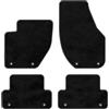 Kovvar Premium Tappetini auto per Volvo V40 | 2012-2019 | 4 pezzi | Saxony a pelo lungo 13 mm | Poliammide | Moquette su misura | Antiscivolo
