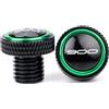 ZESIDIMO z900 2025 Tappi Specchietti Moto Per Kawasaki Z900 Z900RS Z900SE Z 900 2017-2026 CNC Accessori per moto Tappi Fori Specchietti Retrovisori Tappi per Bulloni Viti (Verde)