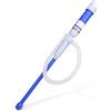 NIHUIFA Pompa per Sifone Portatile, Elettrica, Manuale, per Trasferimento di Liquidi, Batteria, per Auto, Veicoli, Pompe di Aspirazione per Acqua e Olio