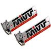 POKVEA 2 pezzi/Lotto 3D in alluminio resistente al calore motociclista Risposta for tubo di scarico Decallo for tubo for Mivv