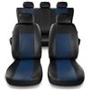 Mossa Coprisedili compatibili con Fiat Panda II III Hatchback 2003-. CM-BL