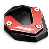 VJUXGTLTX Per Honda X-ADV 750 (2017-2020) X-ADV 750 (2021-2026) Accessori Moto Portachiavi Cavalletto Laterale Cavalletto Ingranditore Cuscino Di Estensione(B 17-20 Red)