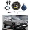 D'ANGELO 1988 Kit Ruotino di Scorta 17 compatibile con Mercedes GLA (2014-2019) con Cric, Chiave, Guanti e Sacca 135/90R17