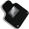Generico Tappetino guidatore A3 dal 2003 al 2012 3 porte bordino nero moquette nera composto da tappeto solo lato guida antiscivolo specifico su misura 131405
