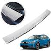 Chromemaster | Protezione paraurti Posteriore | Compatibile con Subaru XV 2012-2017 | Acciaio INOX lucido/cromato | Protezione paraurti protegge la vernice del paraurti dai graffi