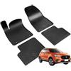 W-Parts TAPPETI - TAPPETINI IN GOMMA 3D TPE NERI PER MG ZS I dal 21 -> 24 - no Elettrica