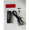 Jutta Mini moto targa LED luce 12 V 3 LED lampada E-Mark antipioggia universale si adatta camion camion ATV Van ecc