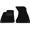 Somer Car Kit Tappetini Auto SOLO ANTERIORI 2pz compatibili con Audi A4 B9 Berlina 2015-2019 | Set 2 tappeti anteriori su misura in moquette