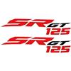 nvkjfdnjk Adesivo Moto Impermeabile Decalcomania Bici Per Aprilia SR GT 125 SRGT 2022 2023 2024 Adesivi Decorazione Protezione