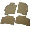 IL TAPPETO AUTO BY FABBRI 3 ilTappetoAuto by Fabbri 3 - Tappeti Auto Velluto Beige Compatibile con X-Type 2001-2009 acceleratore a pavimento
