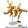 Bruce & Shark Pedane arretrate regolabili per moto per Triumph Speed Triple 1050 2005-2010 Gold