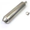 PaCsci Tubo scarico motocicletta Per Kawasaki Per J125 J300 Vario201 VespaGTS250 GT125 Escape Scarico 40mm Tubo Scarico Moto In Titanio E Carbonio Leovince 4Road(B)