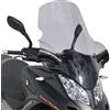4moto Parabrezza scooter alta protezione (80cm) Ermax compatibile con QUADRO QV3 e QV4 2018-2019 trasparente