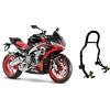WinNet Cavalletto alzamoto alza ruota anteriore per alzare la moto davanti compatibile con Aprilia Tuono 125 660 1100 V4
