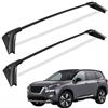 MengZJ per Nissan X-Trail Barre Portatutto, Portapacchi per T31 T32 T33, per Auto con Guide Portante in Lega di Alluminio 180 Kg, con Strumenti di Installazione, third generation model