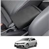 CDEFG Compatibile con Seat Ibiza 6F Arona 2018-2023 2024 Copertura per Bracciolo Coperchio di Protezione della Scatola per Parti Console Centrale Guscio bracciolo Antigraffio Ibiza Arona Accessori