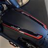 Resin Bike Adesivi Moto Compatibile con Yamaha Tracer 7 2021 Rosso. Protezione Parafango Anteriore Moto da Urti e Graffi. Adesivi Resinati con Effetto 3D - Made in Italy