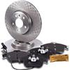 BESTPRICE ATP BESTPRICE Set freni asse anteriore incl. dischi freno ventilati Ø 314 mm + pastiglie freno anteriori, compatibile con AUDI A4 Allroad B8 (8KH), A4 B8 (8K2), A4 B8 Avant (8K5), A5 Cabrio (8F7)