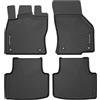 WALSER tappetini premium per auto compatibili con VW Passat B8/B8 Variant/Alltrack B8 08/2014-2023, tappetini in gomma per auto 100% su misura - made in EU
