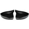 XFYESL Calotte di ricambio per specchietti retrovisori laterali effetto carbonio adatte per Audi A3 S3 8V RS3 2013-2019.(Gloss Black)