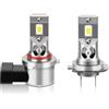 CQRBNE Fari Per Moto Per BMW S1000R 2015 2016 2017 2018 2019 Moto Lampadina Per Fari LED H7 HB3 6000K Moto Autobike Abbaglianti Anabbaglianti 12V 15000LM Faro Per Moto(2PCS H7 HB3)
