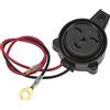 CFTGIW Cicalino Potente da 105 Db, 12 V, per Retromarcia, per Autobus, Camion, Motociclette, SUV, Facile da Installare, Alta affidabilità